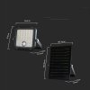 Naświetlacz LED solarny V-TAC 10W pilot auto timer czujnik ruchu IP65 CCT VT-411CCT 4000K+6000K 1500lm